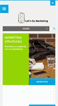 Mobile Screenshot of letsgomarketing.com